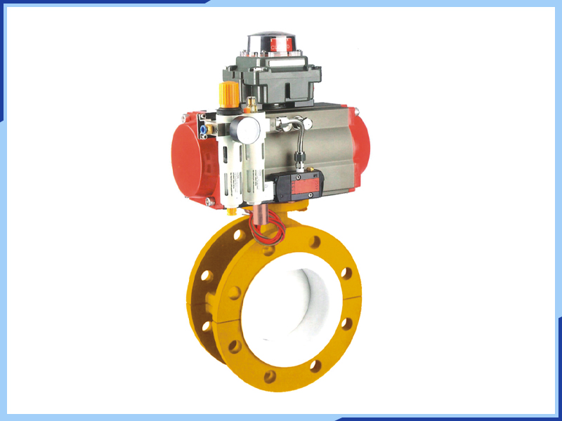 襯氟氣動調(diào)節(jié)蝶閥